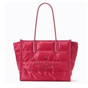 Kate Spade Ella Puffy Fabric Tote